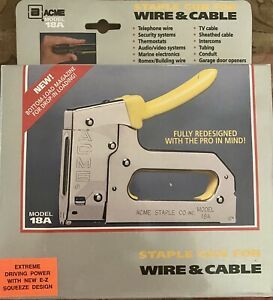 ACME 18A Staple Gun w/ Staples bundle