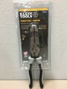 Klein Tools J2158CR 8 in. L Crimp Crimper/Cutter/Stripper