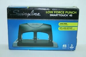 Swingline Low Force Punch Smart Touch 45 Sheet Capacity 3 Hole_US STOCK