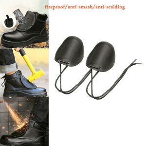 Shoe Cover Anti-smash Protector Welder  Insulation Wear-resistant Black