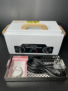 Mini High Temperature Sterilizer Autoclave Sanitizing Box LD-360T 110v