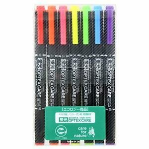 ZEBRA Optex Care Highlighter 7-color Set WKCR1-7C F/S w/Tracking# New from Japan