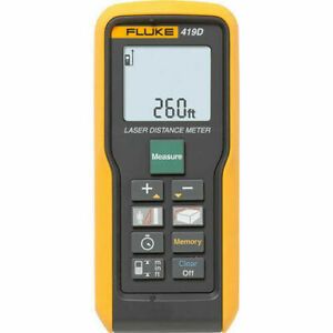 Fluke 419D 80M/260Ft Laser Distance Meter