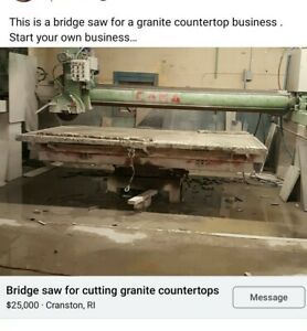granite bridge saw..... cama italian ..must pick up