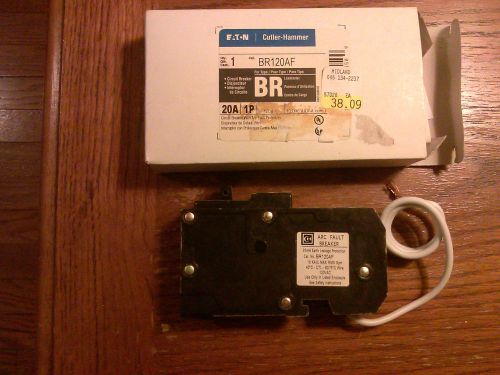 Cutler-hammer circuit breaker w/arc fault protection 20 amp new in box for sale
