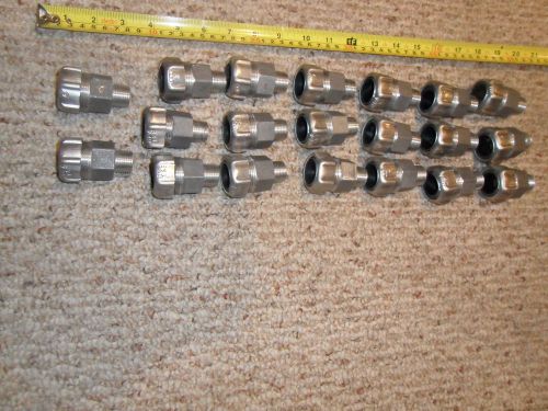10466al t&amp;b water tight teck connector 1/2&#034; cable jacket od .875-.985 lot of 20 for sale