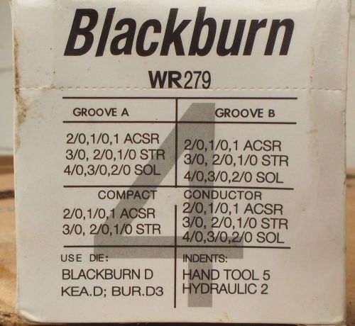 Lot (25) Blackburn® H Tap Compression Connectors WR279