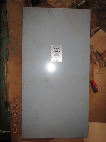 New Westinghouse 400 AMP Disconnect JHF-365 Heavy Duty Safety Switch 600 Volt