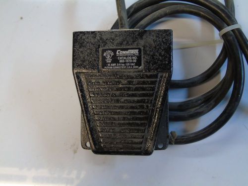 Conntrol 863-1570-00 15AMP 3/4 HP foot switch - cast iron FREE SHIPPING