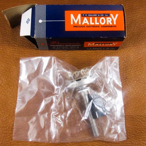 Mallory 3226j 2 pole 6 throw - rotary switch - 6amp 300v for sale