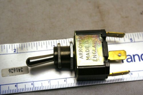 Arrow made in england toggle new 10a 250v mil 3pos.on-off-on grt f/motor rev for sale