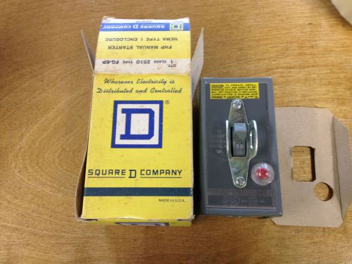 Square d fhp manual starter in original box type fg-6p for sale