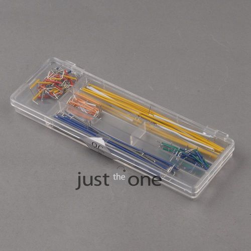 Bread board jump line jumper wire 140 roots 14 kinds each 10 total 140 colorful for sale