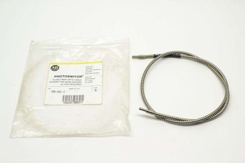 NEW ALLEN BRADLEY 99-50-1 PHOTOSWITCH FIBER OPTIC SER B 3FT CABLE-WIRE B386799
