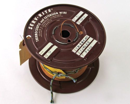 Serv-Rite X30-5-305-001 Tungsten-Rhenium Thermocouple Wire ANSI Type X