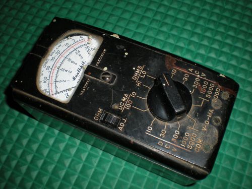 Vintage Heathkit Handitester VOM Bakelite ASIS UNTESTED