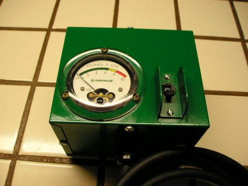 Greenlee 01069 force gage (excellant condition) for sale