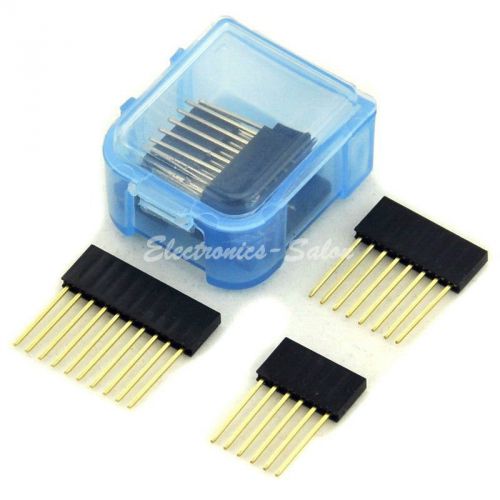 2x6pin 4x8pin 2x10pin single row header socket connector kit, for arduino diy for sale