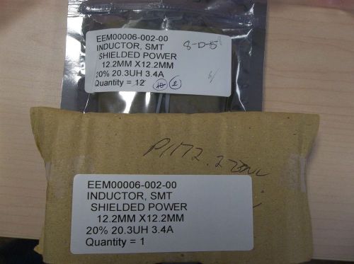 Pulse p1172.273nl inductor,smt shielded power 12.2mmx12.2mm 20% 20.3uh 3.4a for sale