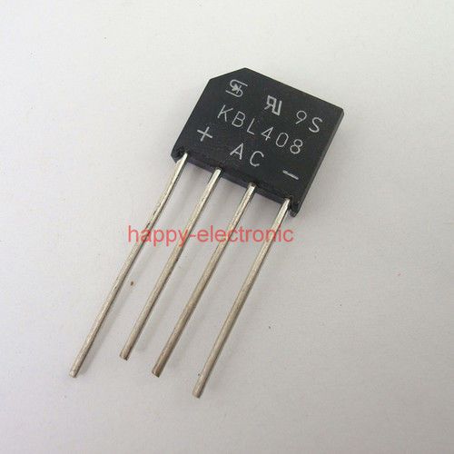 10pcs kbl408 generic diode bridge rectifier 4a 800v for sale