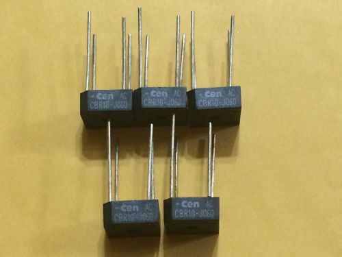 5x silicon single phase full wave bridge rectifiers 10amp 600v, cbr10-j060 for sale