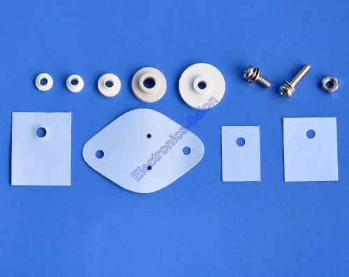 Silicon Insulator, Bushing, Screw and Nut Assorted Kit. SKU138001