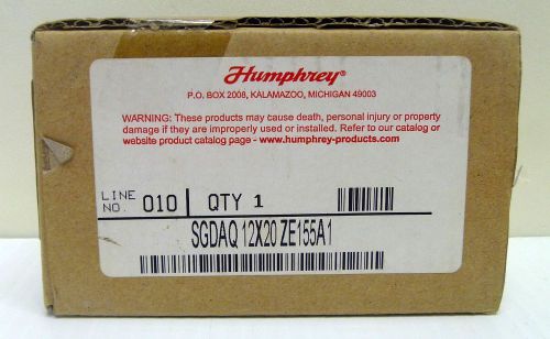 Humphrey koganei sgdaq12x20 (-ze155a1) pneumatic air cylinder for sale