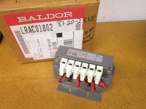Baldor LRAC01802 DRIVE INDUCTOR 3PH 1.5MH 18AMP 600V 50/60HZ NEW