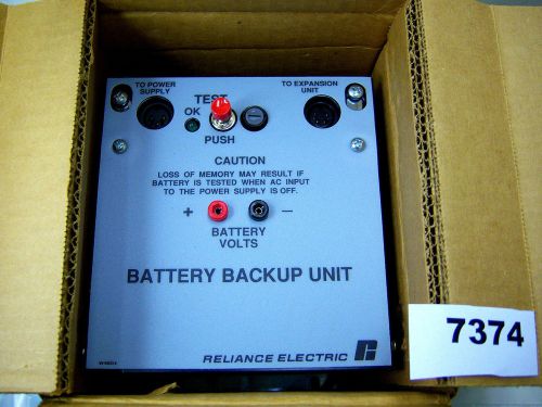 (7434) Reliance Battery Backup for Drive 803623-R NIB