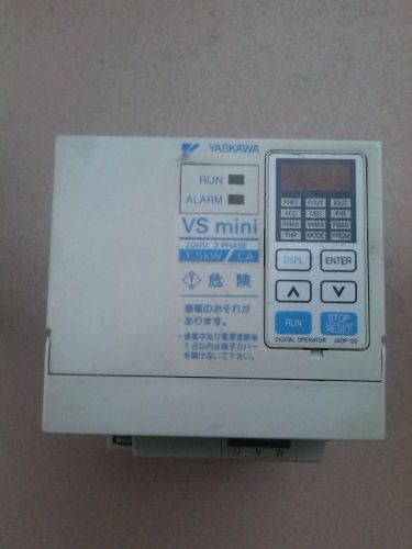 1PC Used Yaskawa CIMR-XCAA21P5 220V-1.5KW tested