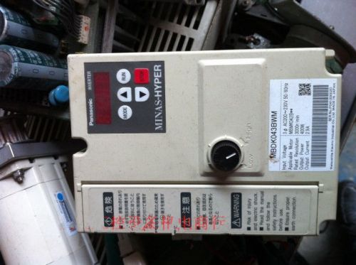 Used Panasonic drive MBDK043BWM 0.4KW 220V tested