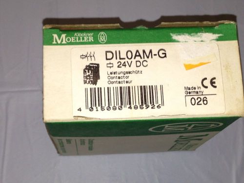 New Klockner Moeller DIL0AM-G 24V DC Contactor