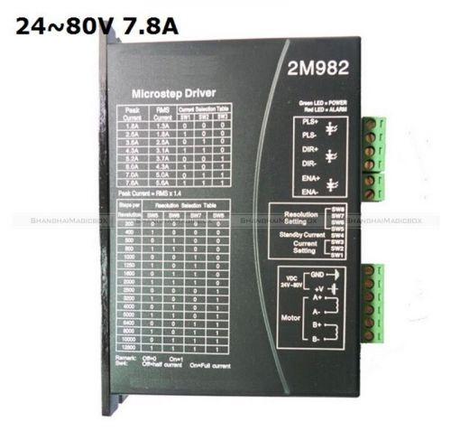 2M982-AC Stepper Motor Driver Controller 7.8A 24-60V AC for CNC Router Mill S3