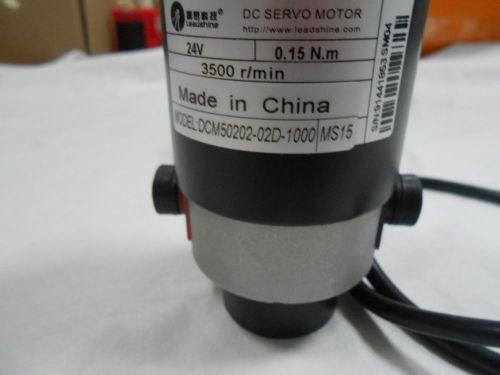 50W Leadshine Brushed DC Servo motor DCM50202-02D-1000 1000-Line Encoder New