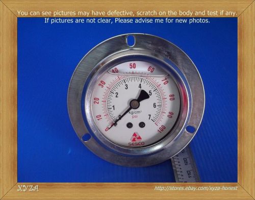 Sesco  0-100 psi, pressure gauge for sale