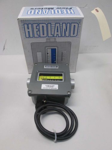 New hedland h600a002f1 1/2in npt 0.2-2.0gpm flow meter d400002 for sale