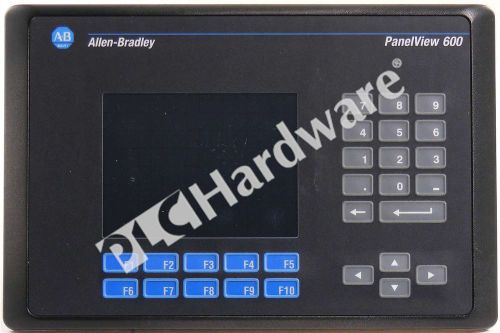 Allen Bradley 2711-B6C2 /C PanelView 600 FRN 4.44 Color/Touch/Keypad/DH-485