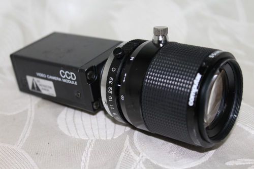 Sony XC-73 CCD Camera + Computar C-Mount Telecentric 55mm Lens