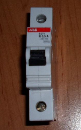 ABB  S271-K0.5A Circuit Breaker (New no Box)