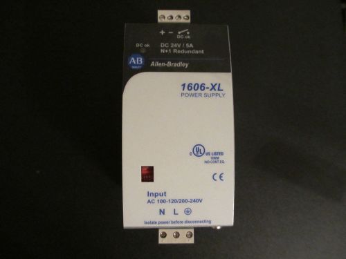Allen-bradley 1606-xl120dr 24vdc redundant power supply for sale
