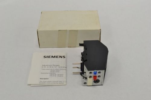New siemens 3ua50 00-0k 0.8-1.25a 690v-ac overload relay b236590 for sale