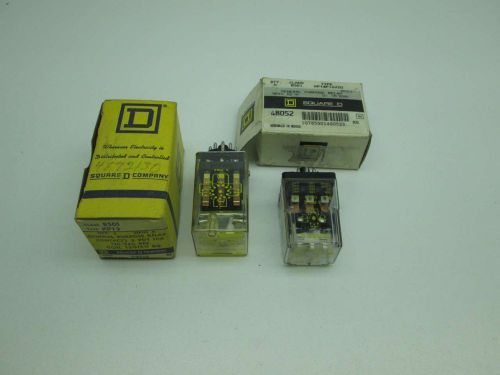 LOT 2 NEW SQUARE D ASSORTED 8501-KP13 8501-KP13P14V20 RELAY D396338