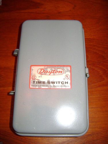 Dayton timer switch model 2e259 for sale