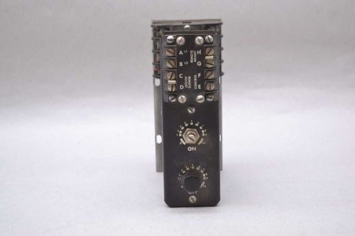 NEW ISSC 1060-1-D-D-2-B SOLID STATE TIMER 115V-A 10A AMP D429701