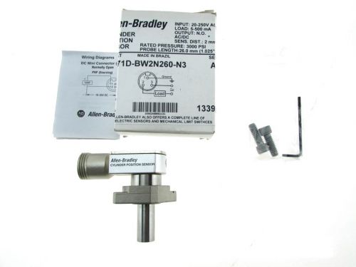 ALLEN BRADLEY Series A Cylinder Position Sensors Model #871D-BW2N260-N3 IOB