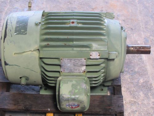 RELIANCE MOTOR 15 HP , 1740 RPM , 254T FR. 208-230/460 # P25F311QP USED