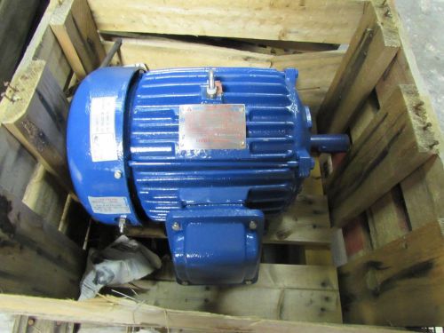 TECO WESTINGHOUSE MOTOR 5 HP , 460V , 1745 RPM , 184T , TYPE AEHH8R NEW