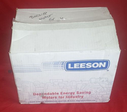 Leeson general purpose motor c118 c145k17db9j 230 v new open box for sale