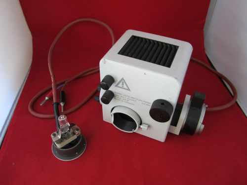 Microscope part leitz wetzlar germany lamp illuminator type 307 bin #4 for sale