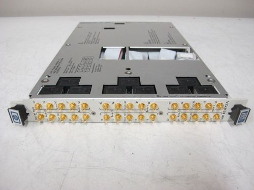 HP Agilent E1472A 50? RF Multiplexer, 75000 Series C RFIC Plug-in Module